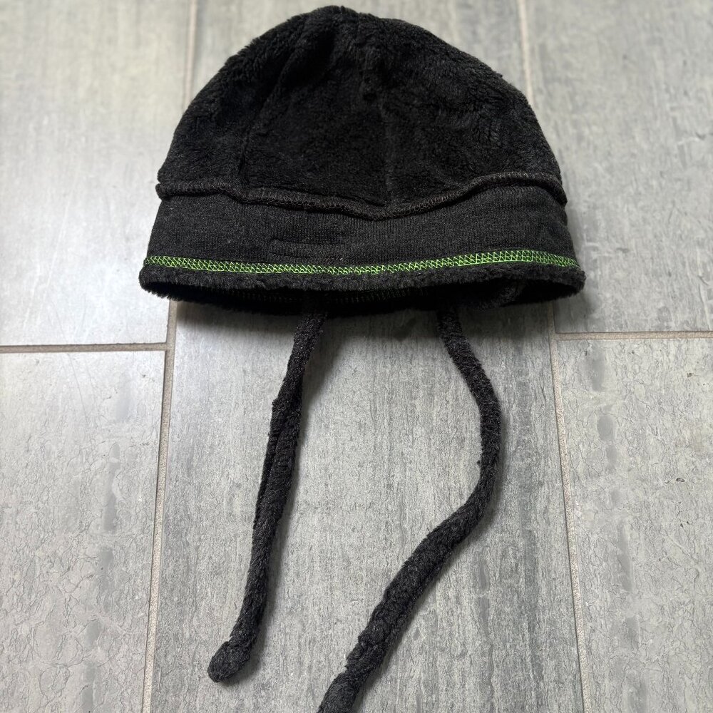 Sucre D'Orge Ear Flap Fleece Beanie Gray 18 Months–3 Years